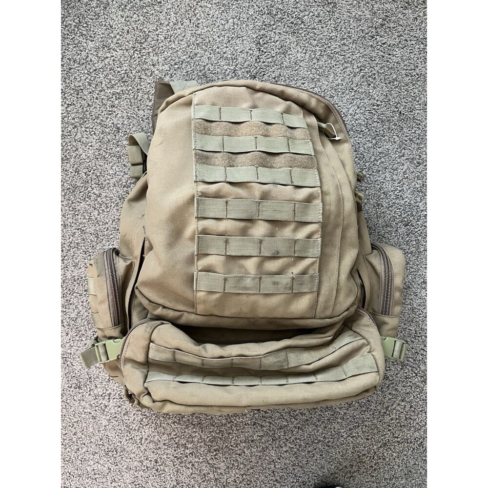 Military Tactical Backpack 50L 3-Day Assault Pack Modular MOLLE Hiking Camping